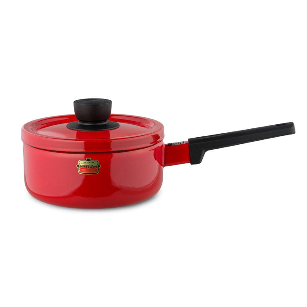Fuji Horo Saucepan, Red, 7.1 inches (18 cm), Solid SD18S R