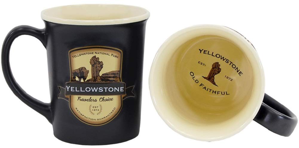 Americaware  Yellowstone Souvenir Ceramic Coffee Mug / Cup  18oz