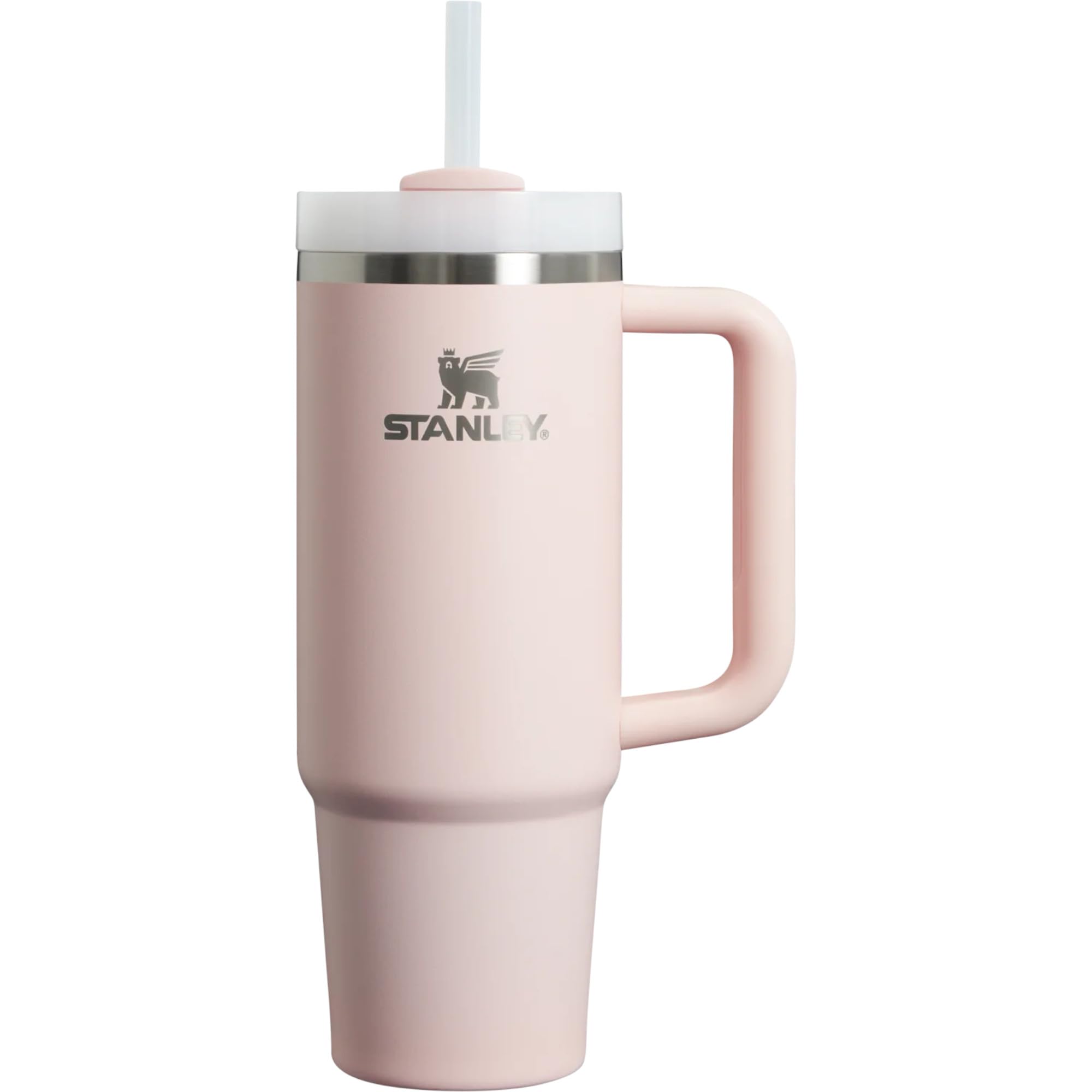 STANLEY Quencher H2.0 FlowState Stainless Steel Vacuum Insulated Tumbler with Lid and Straw for Water, Iced Tea or Coffee (Bloom