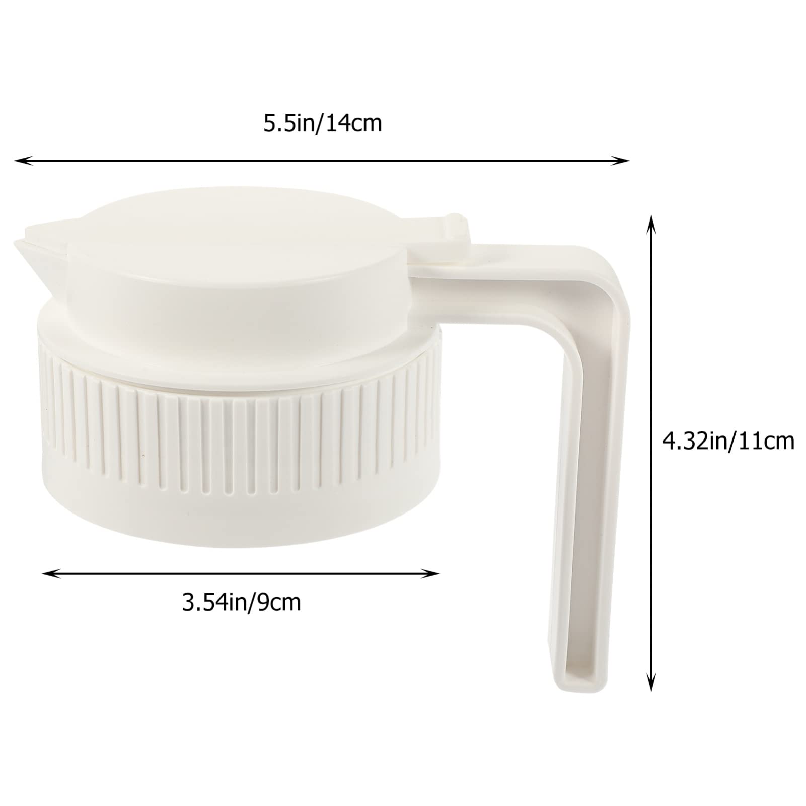 1Pc Wide Mouth Mason Jar Flip Cap Lid With Handle Innovative Sliding Lid Easy Pour Spout Mason Bottle Pour Spout Lids Airtight L