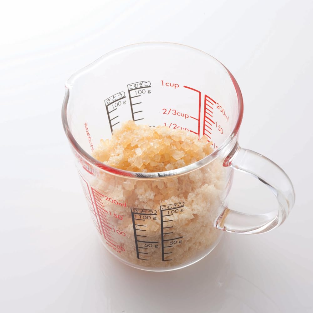 Hario Heatproof Glass Measuring Cup With Handle, 200Ml