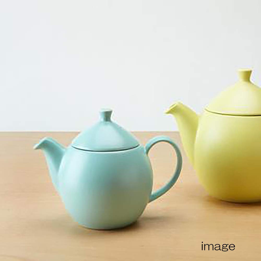 Forlife Dew Teapot With Basket Infuser, Minty Aqua, 14 Oz/414Ml