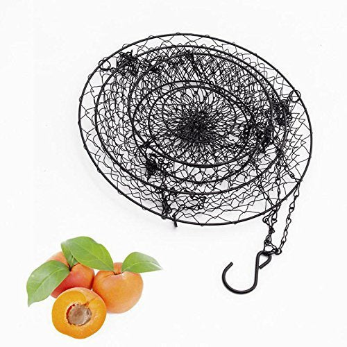 Minnows Home 3-Tier Hanging Basket, Storage Organizer For Fruits,Vegetables, Accessory, Perfer For Kitchen And Bathroom
