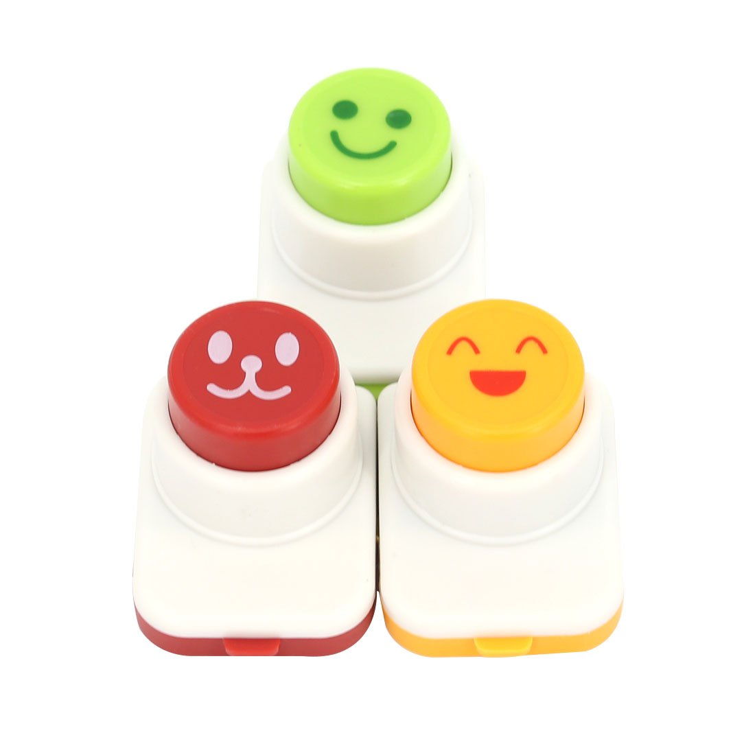 Diy Sushi Tool, Mojyetli 3Pcs Smile Face Laver Seaweed Nori Punch Embossing Device Rice Ball Onigiri Mould