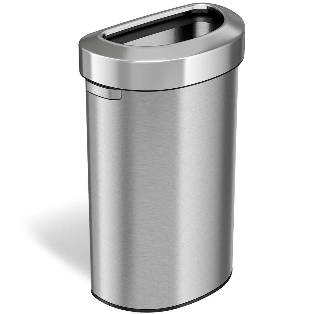 Itouchless 87 Liter, Slim And Space-Saving Design For Home, Office, Kitchen, Restaurant, Restroom, Large Capacity, 23 Gal Trash