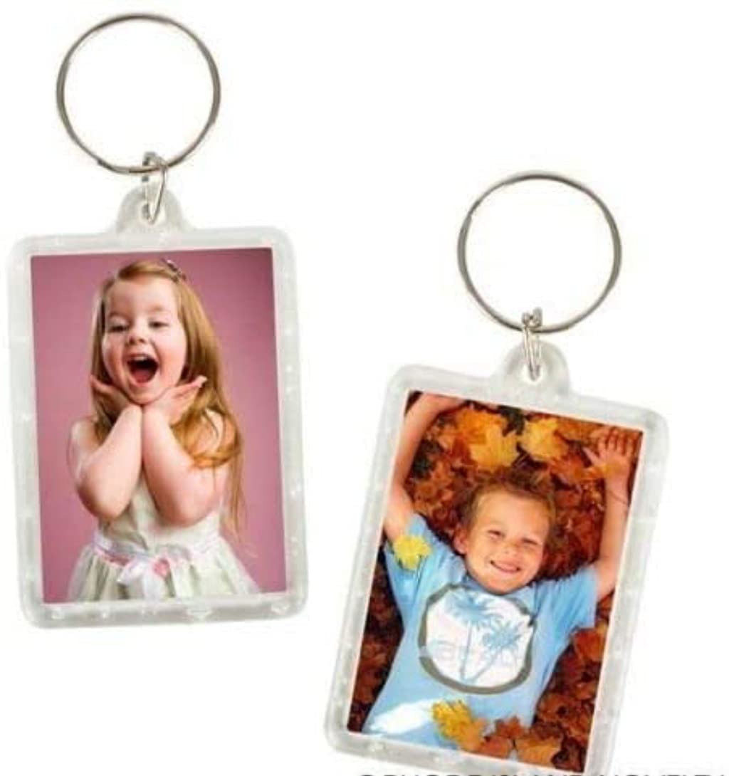 12 Photo Frame Keychains BY DISCOUNT PARTY AND NOVELTY