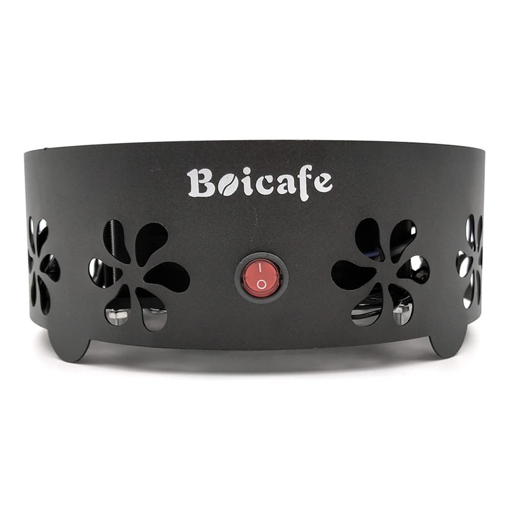 Boicafe Coffee Bean Cooler Electronic Bean Cooling Machine With 304 Stainless Steel Mesh Two Layers 1.3Lb Big Capacity Household