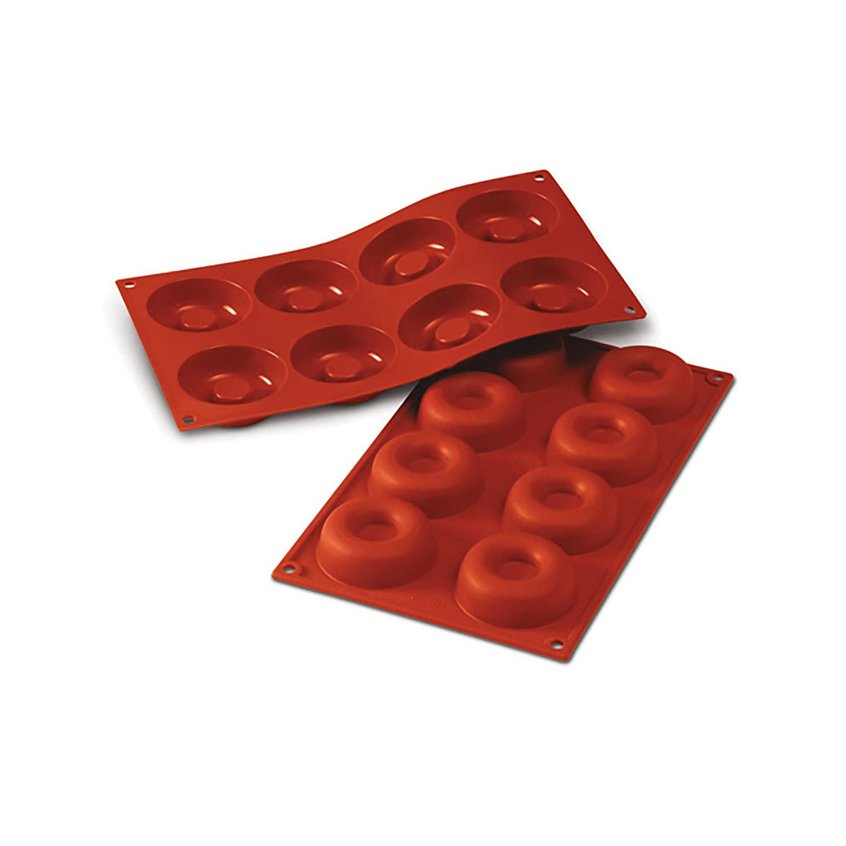 Silikomart Sf011/C Silicone Classic Collection Mold Shapes, Ring, Medium