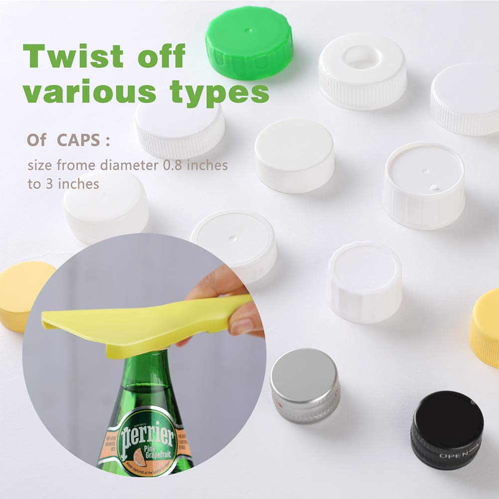 Bottle Opener For Twist-Off Type Caps, Water Bottle Opener, Soda Bottle Opener, Juice Bottle Openers, Twist-Off, For Weak Hands,