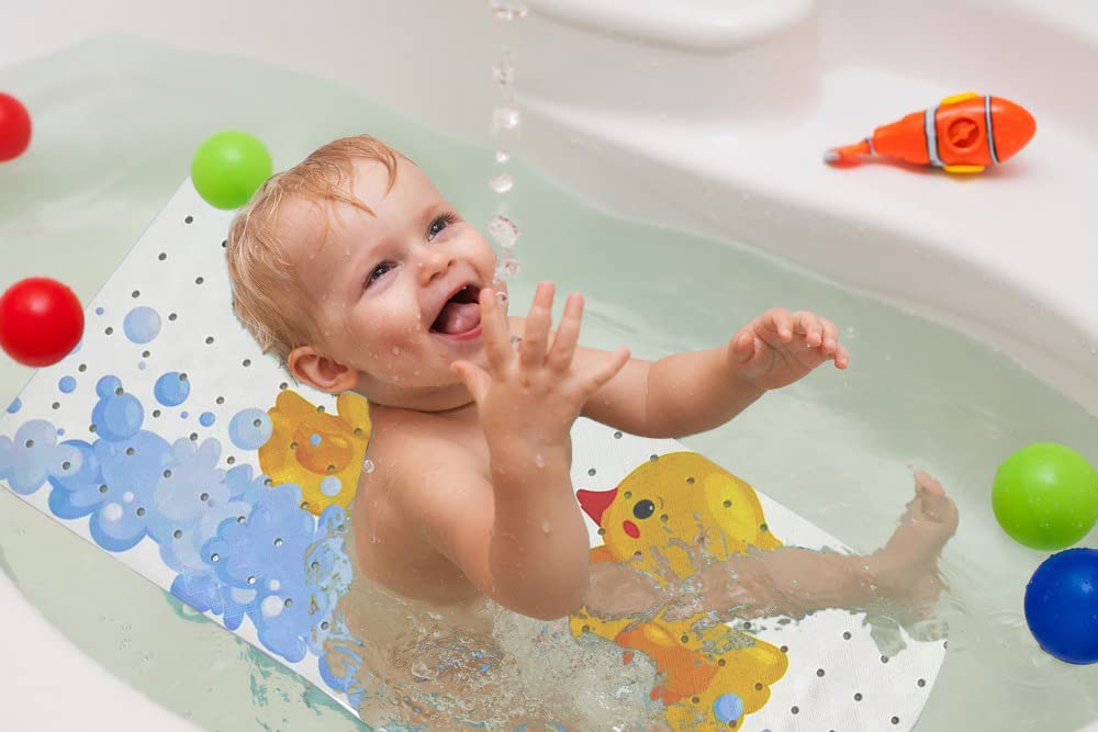 Rubber Duck Bath Mat Baby - Non Slip Bathtub Mat For Baby - Kids Non Slip Bath Mat - Bath Non Slip Mats For Tub Kids - Kids Bath