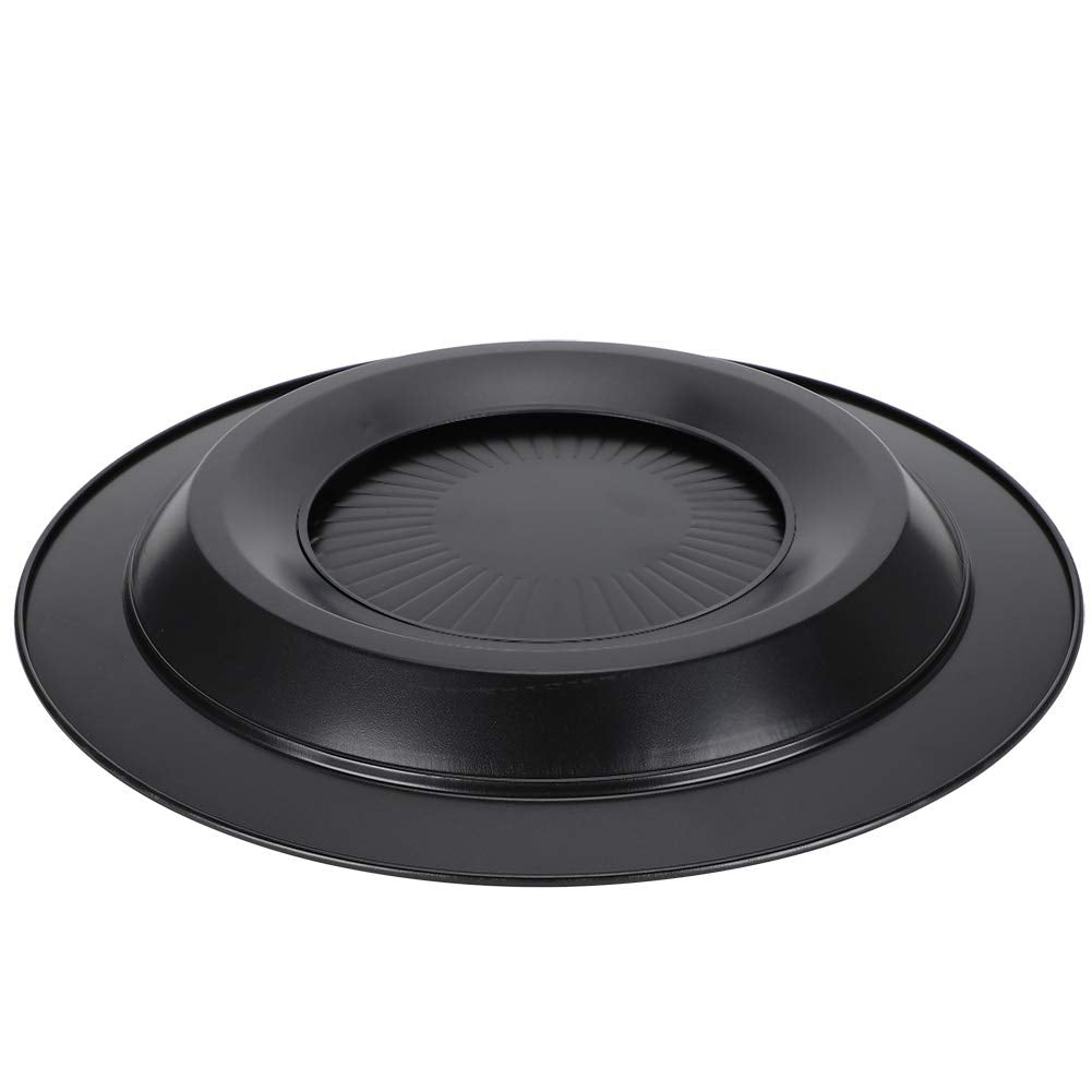 Hong111 Korean Bbq Grill Pan Iron Barbecue Pan Barbecue Pan, Roasting Grill Pan Barbecue Baking Tray Barbecue Plate, Barbecue Gr