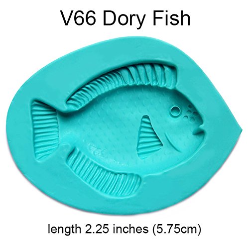 Scott Clark Woolley Dory Fish Silicone Mold