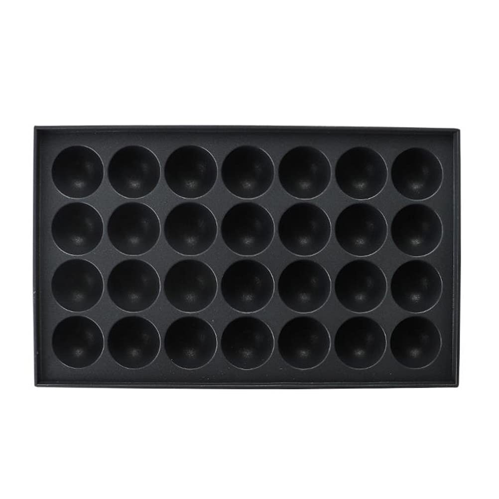 Zerodeko Takoyaki Pan, 28 Takoyaki Maker Baking Pan Japanese Octopus Meatball Grill Pan Egg Mold Tray Plate For Home Kitchen Cak