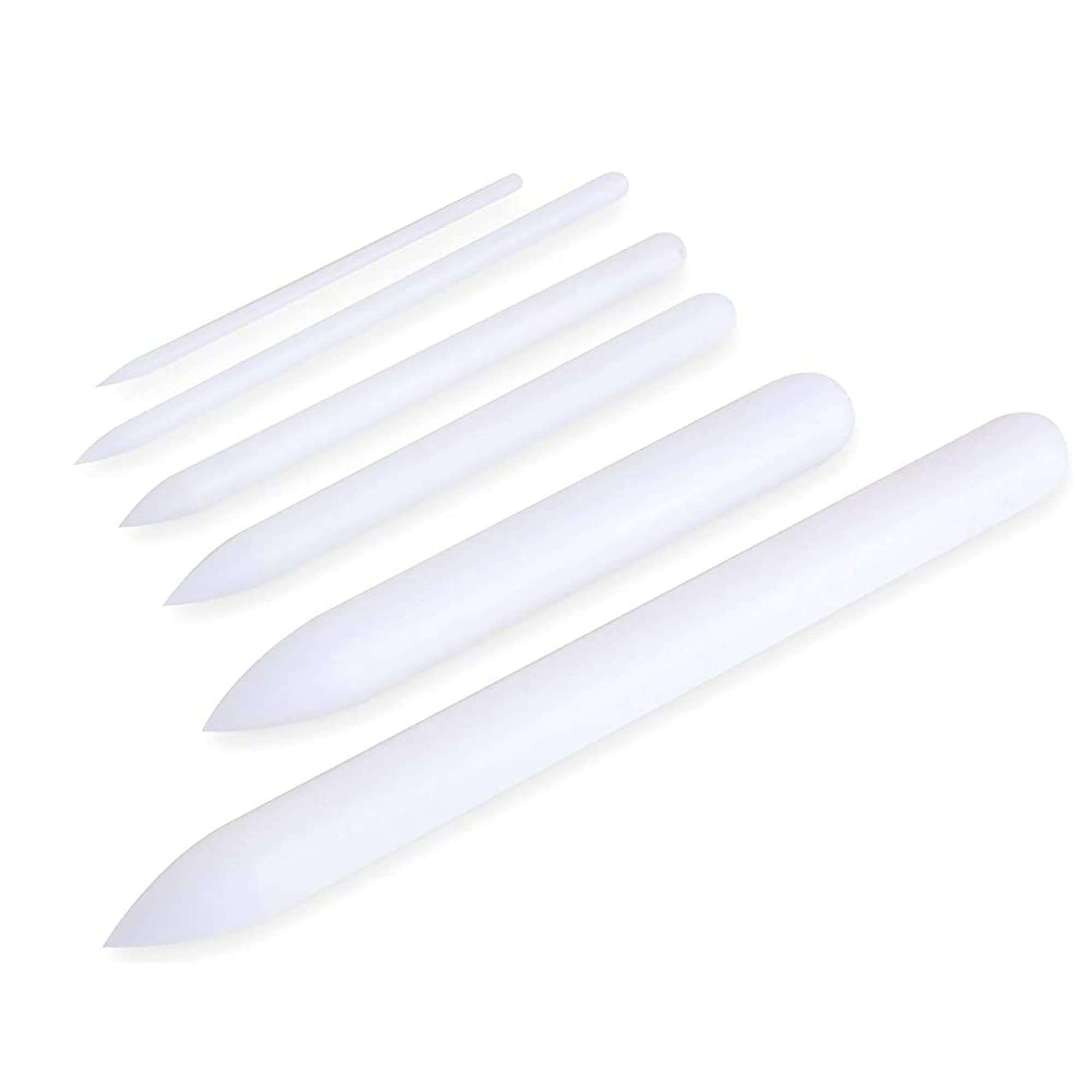 Lacupella Gumpaste Fondant Decorating Tool Frilling Ruffles Pin Set Pack Of 6 - Veiner Friller Scallop Sugarcraft Modelling