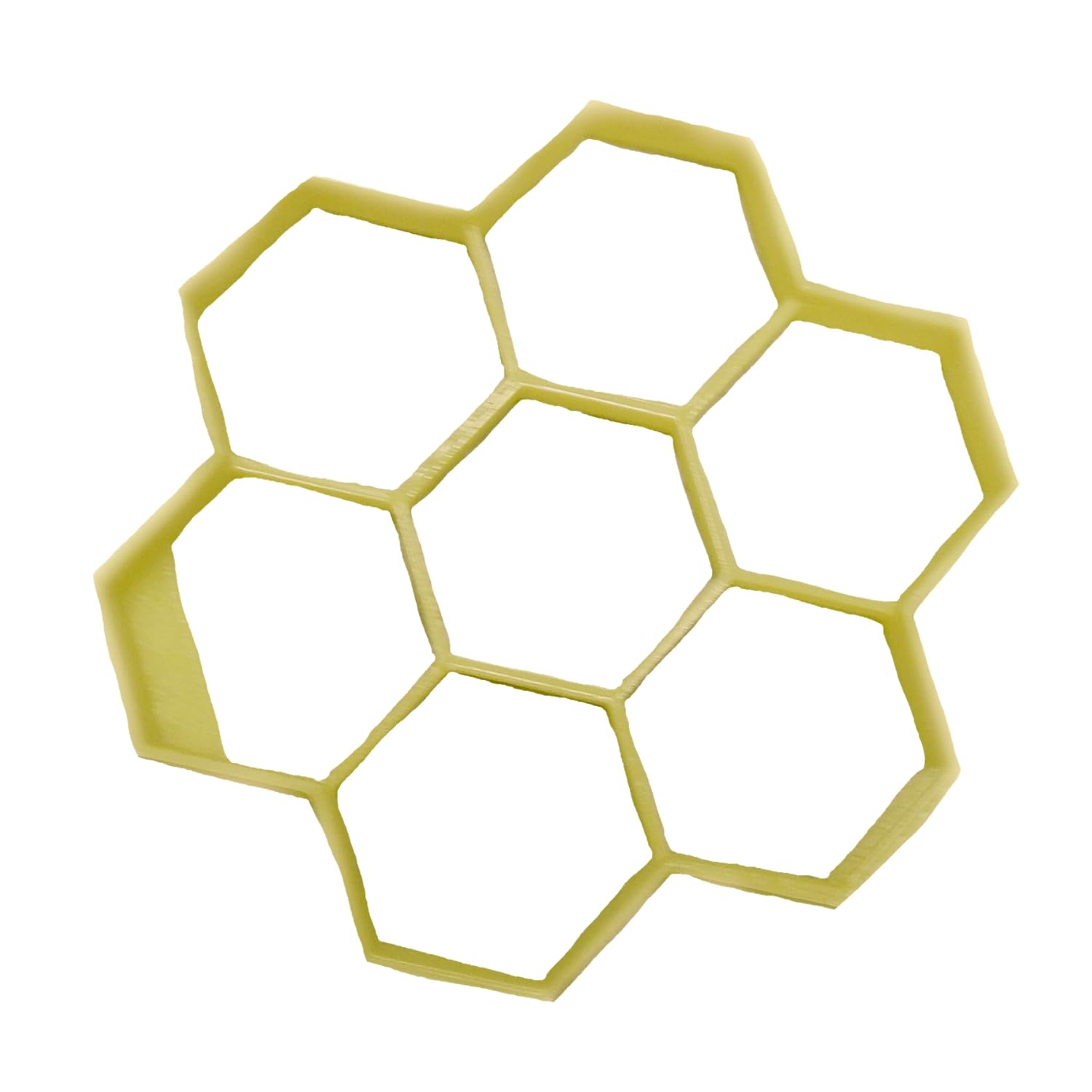 Honeycomb Shape Honey Comb Bee Hive Harvest Hexagon Shape Cookie Cutter Made In Usa Pr2144