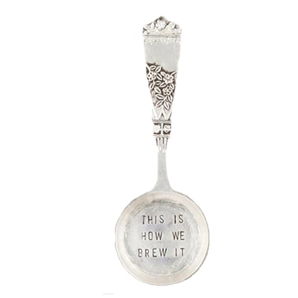 Mud Pie Brew It Coffee Scoop, 0.3815 X 19 X 8, Silver