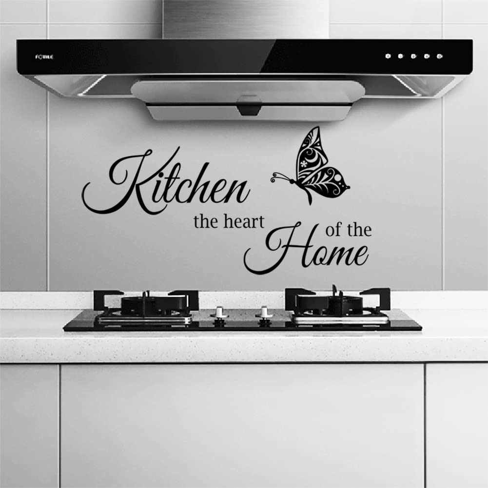 Kitchen Wall Stickers Dining Room Quotes Wall Decals The Kitchen The Heart Of The Home Vinyl Wall Sign Art Decor Home Decoration