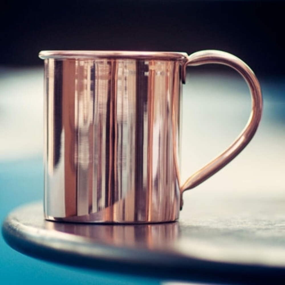18Oz Tin-Lined Solid Copper Moscow Mule Mug By Paykoc Mm12081/Tin