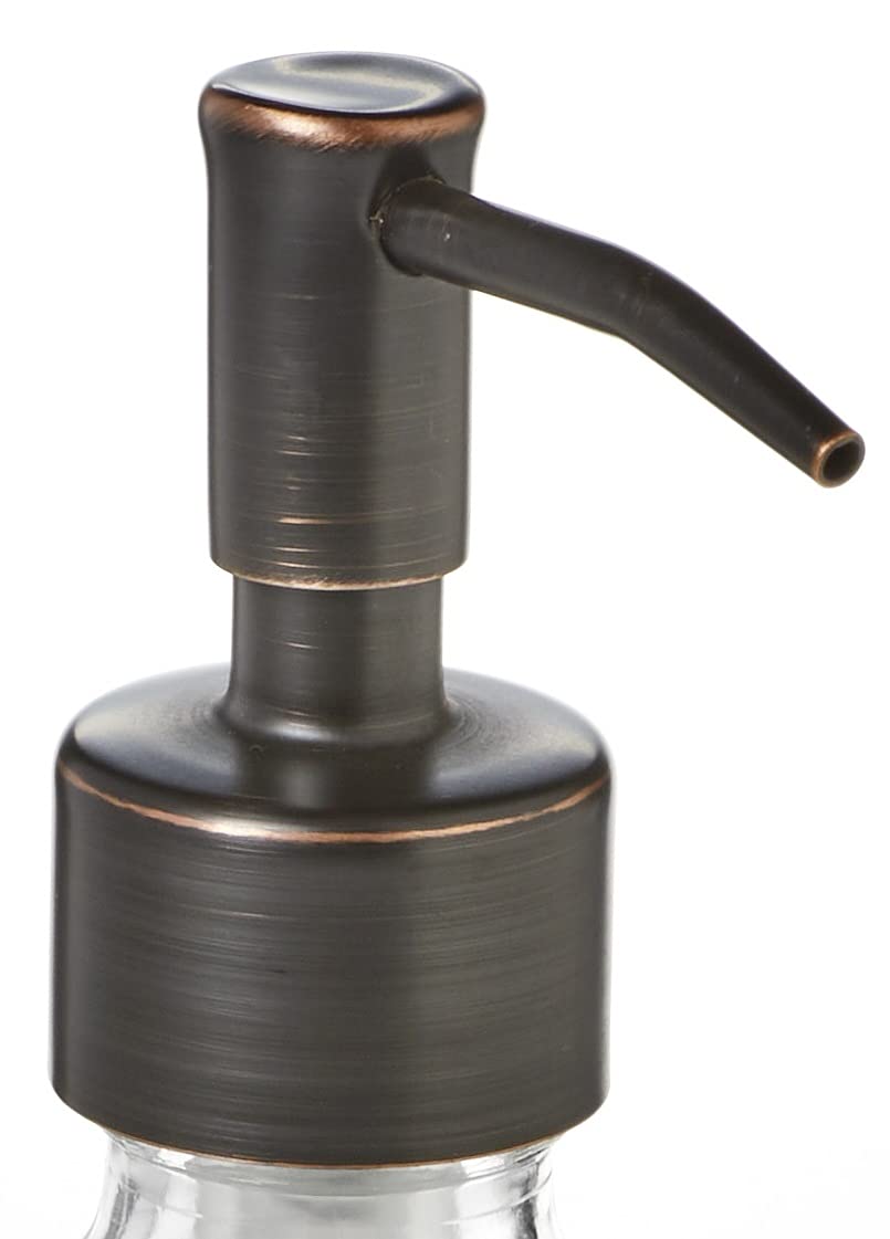 Soap Dispenser Replacement Pump For Your Liquid Soap, Lotion Or Dish Soap Refill Dispenser (2, Black)