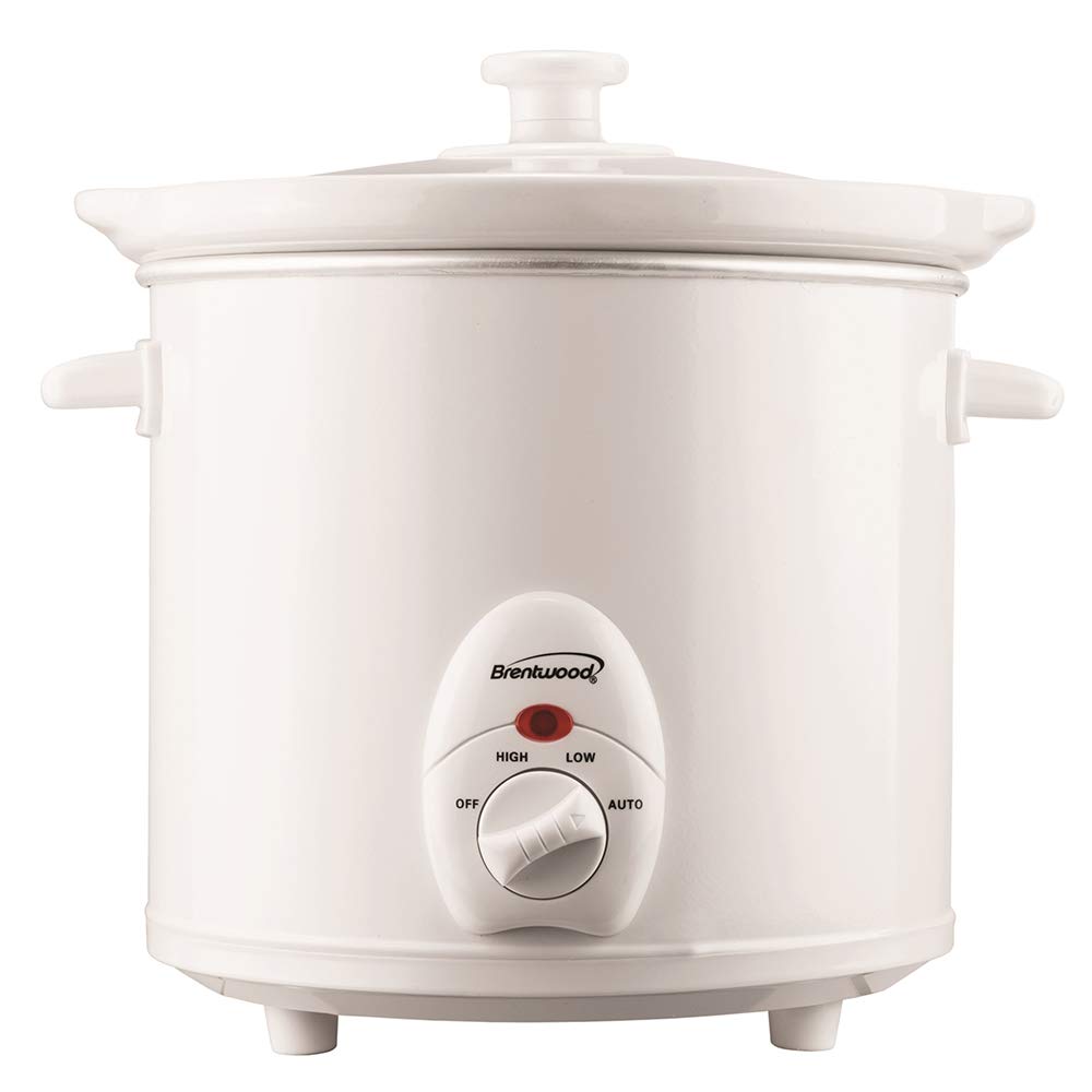Brentwood Appliances Sc-135W 3-Quart Slow Cooker (White)