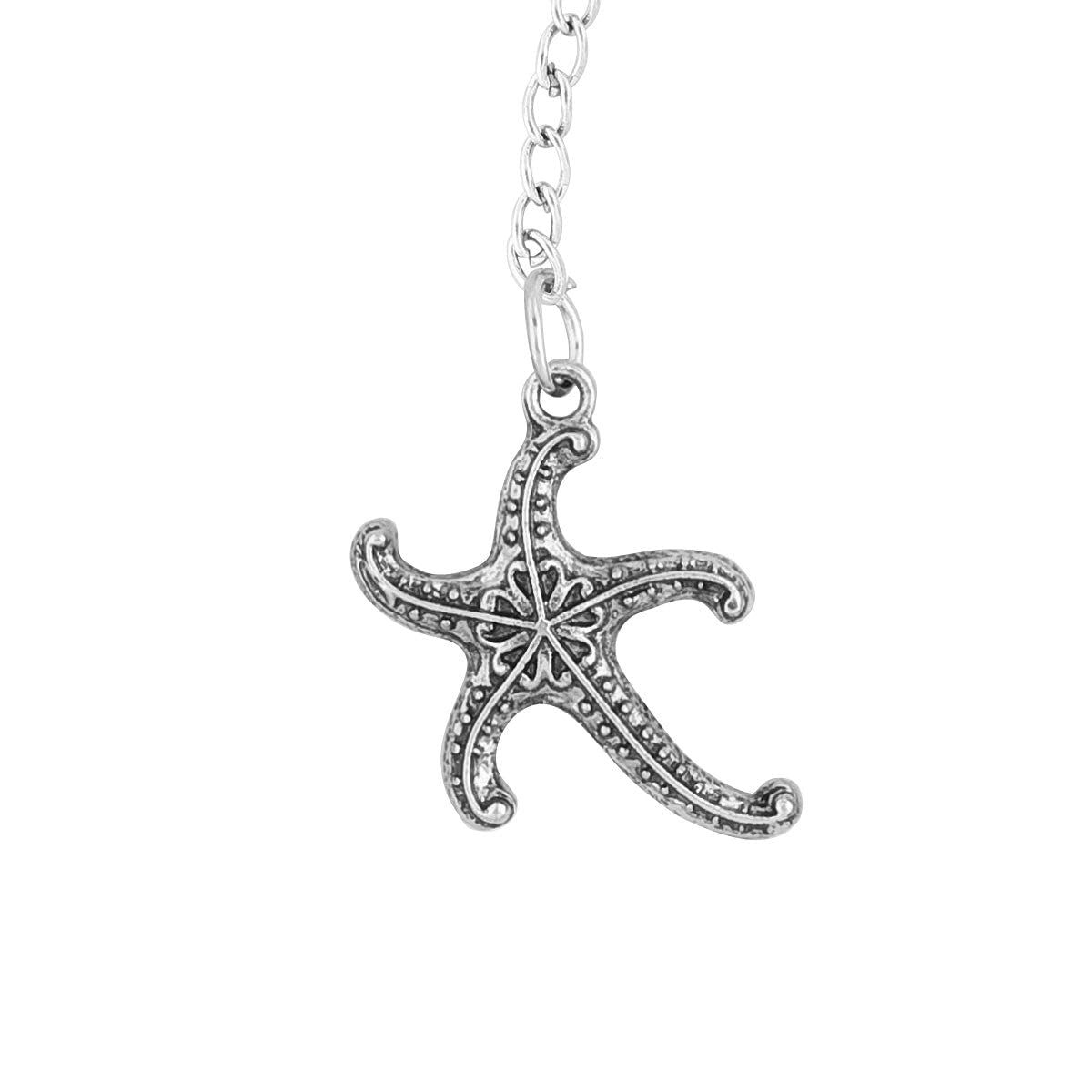 Upware 18/8 Stainless Steel 2 Inch Mesh Tea Ball Infuser Tea Interval Diffuser Infuser With Zinc Alloy Starfish Charm