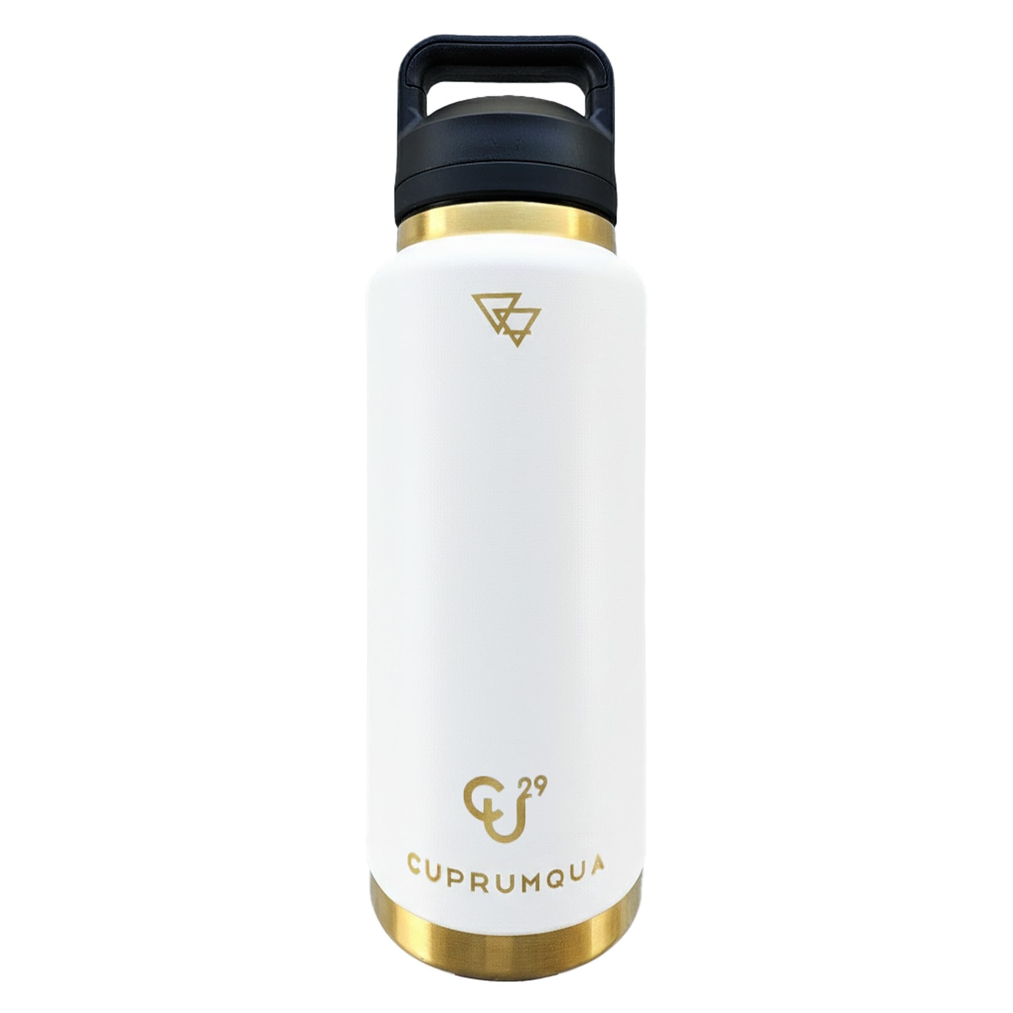 cuprumqua copper infused Water Bottle (white)