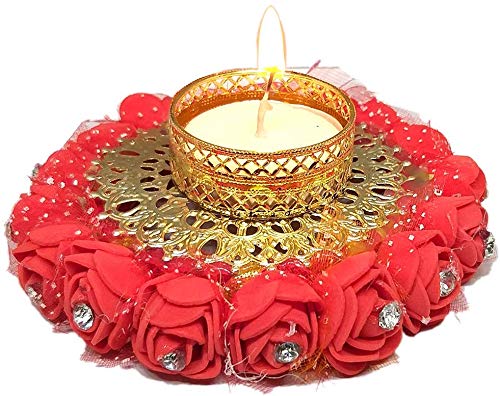 Pride Store Tealight Candle Holder for Home Decor, Diwali Gift, Candle Diya, Candle for Birthday, Diwali, Festival Decoration 3.