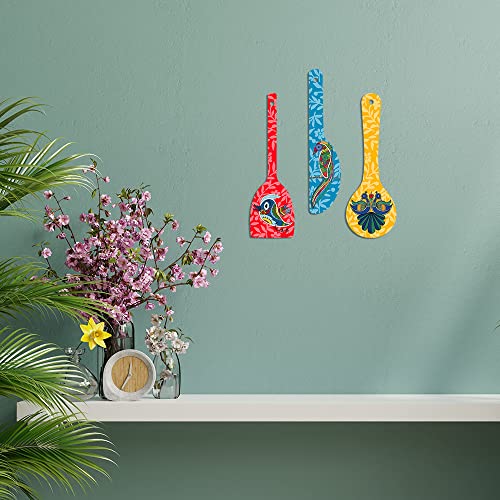Artvibes Birds Wooden Wall Hanger for Home | Office | Living Room | Gift | Modern Decoration Items | Kitchen Wall Decor | Home D