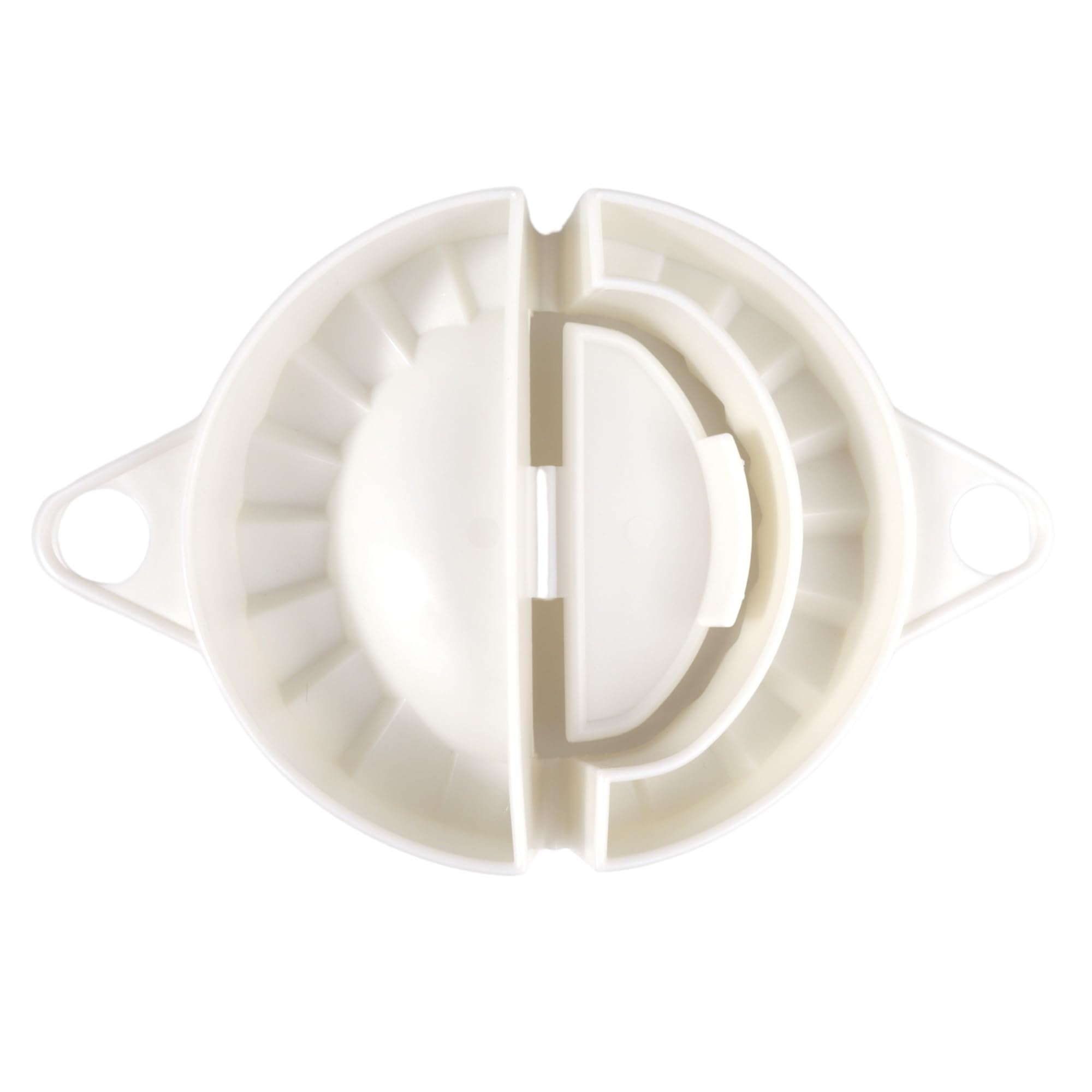 Plastic Dumpling Maker, Japanese Gyoza Mold Wonton Press, Kitchen Dough Cutter Or Stamping Tool, 3.5 Inches
