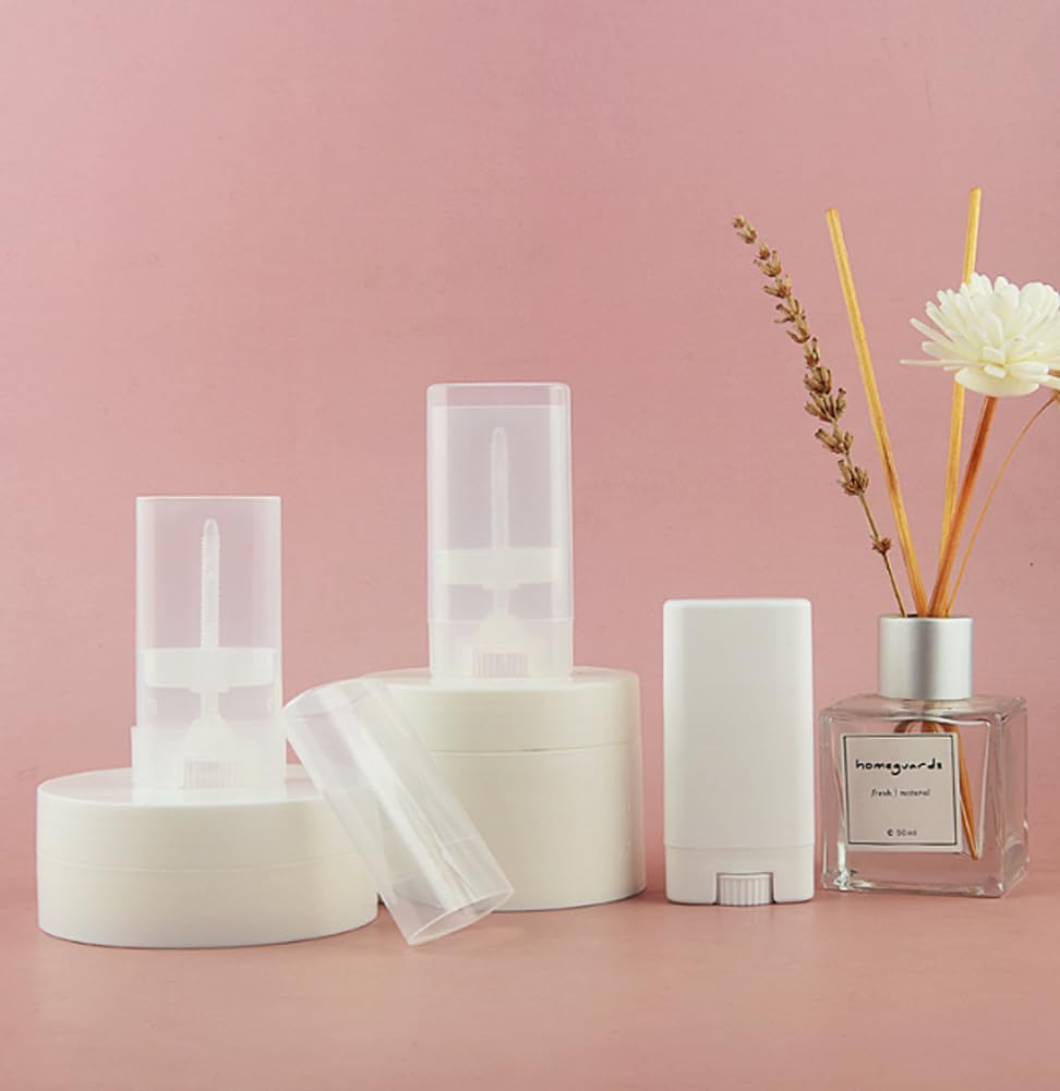 Wholesale 15Ml Bpa Free Transparent Empty Plastic Oval Deodorant Containers Lipstick Tubes Tube Bottles For Chapstick Homemade L