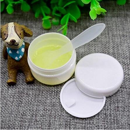 Ericotry 6Pcs White Plastic Jar With Dome Lid 8 Oz (250G) Portable Refillable Cosmetic Makeup Face Cream Lotion Jar Lip Balm Lot