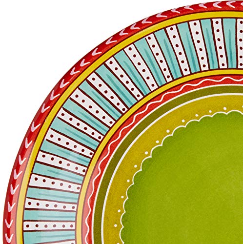 Certified International Valencia Dinner Plates (Set Of 4), 11.25'', Multicolor
