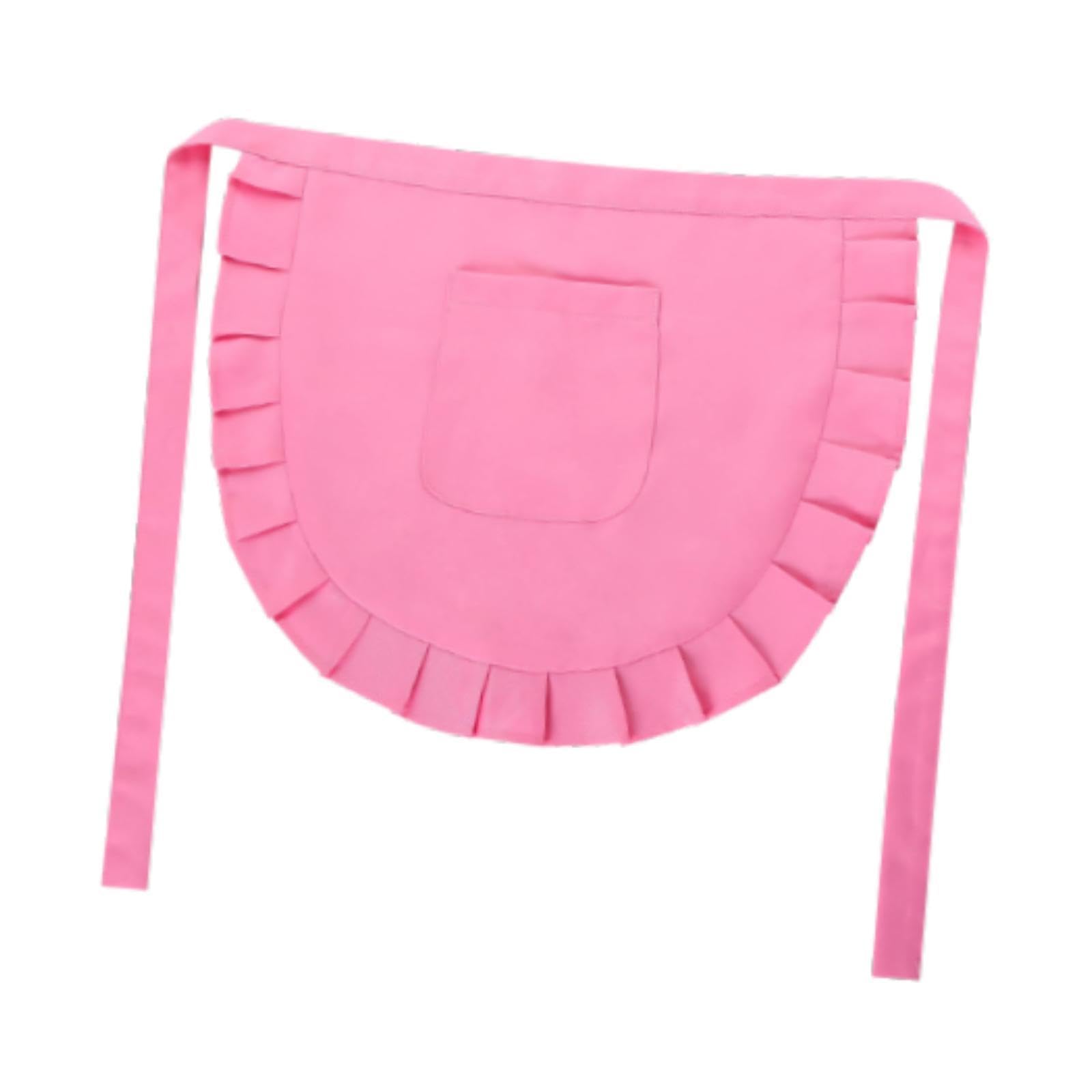 Merishopp Girls Cosplay Waist Apron Accessory Party Tight Costume Half Apron Pink|Home & Garden|Kitchen, Dining & Bar|Linens & T