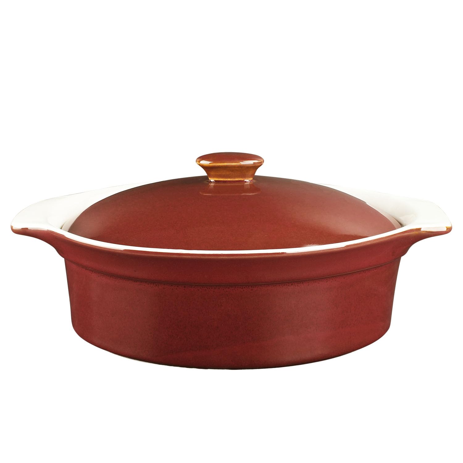 JinsongDafa 2quart ceramic casserole with lid