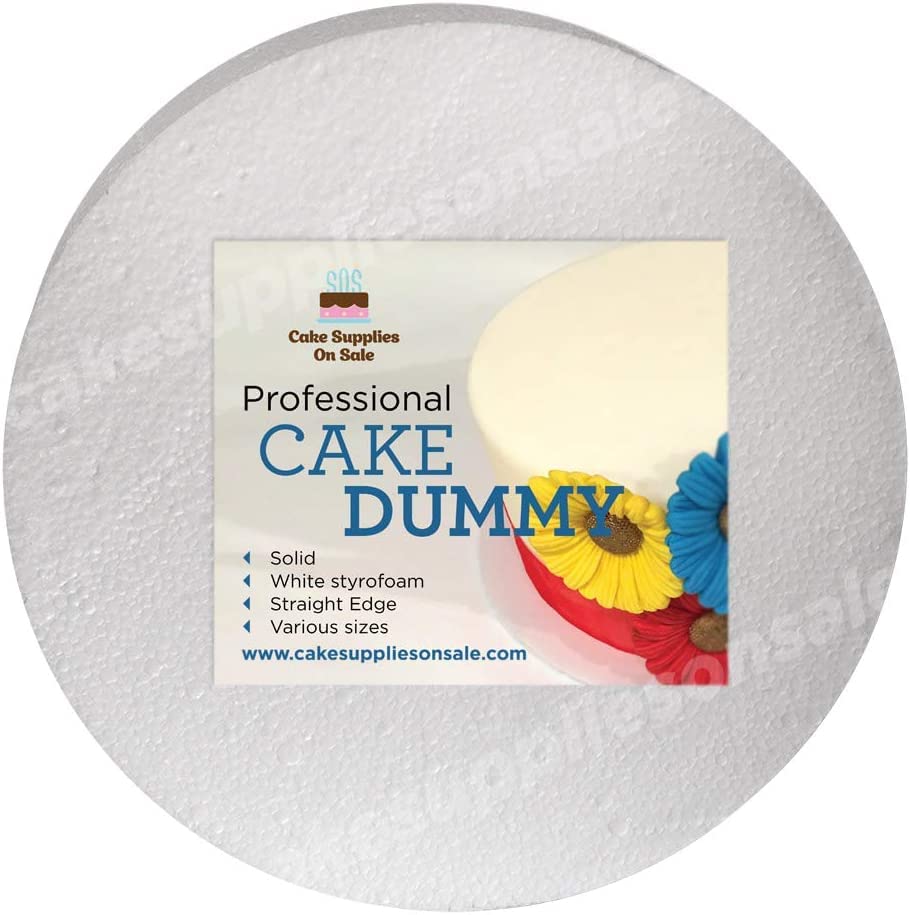 6'' Round Cake Dummy 6'' High