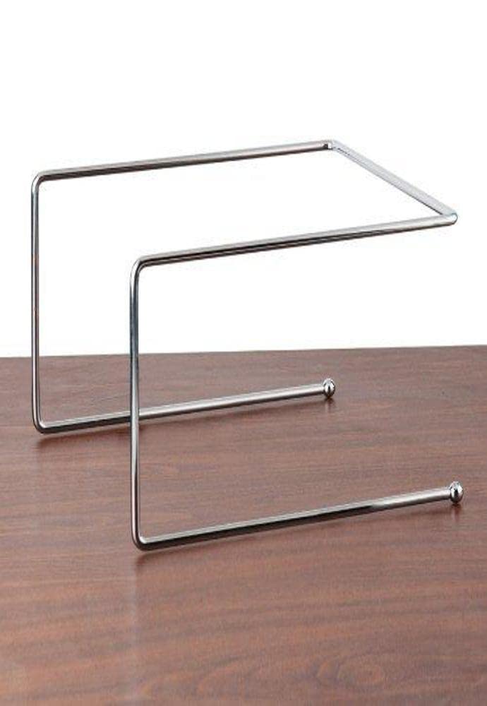American Metalcraft 1900312 12'' X 12'' X 7'' Chrome-Plated Universal Pizza Stand