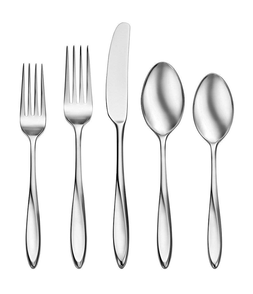 Oneida Lunette 20 Piece Service For 4 Stainless 18/10 Flatware Set