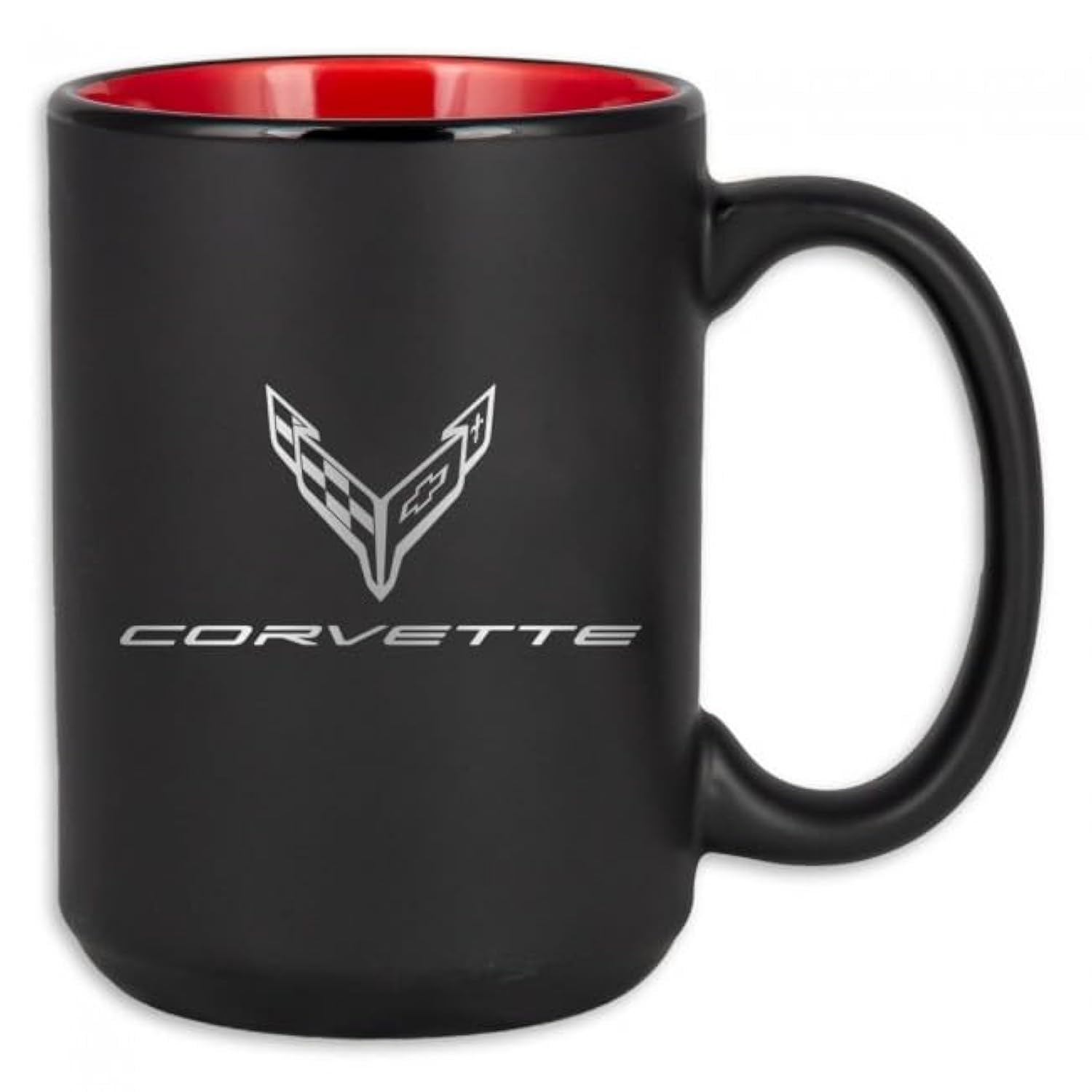 SR1 Performance C8 Corvette 14oz Two Tone Coffee Mug  Laser Engraved Ceramic Mug  Officially Licensed by GM