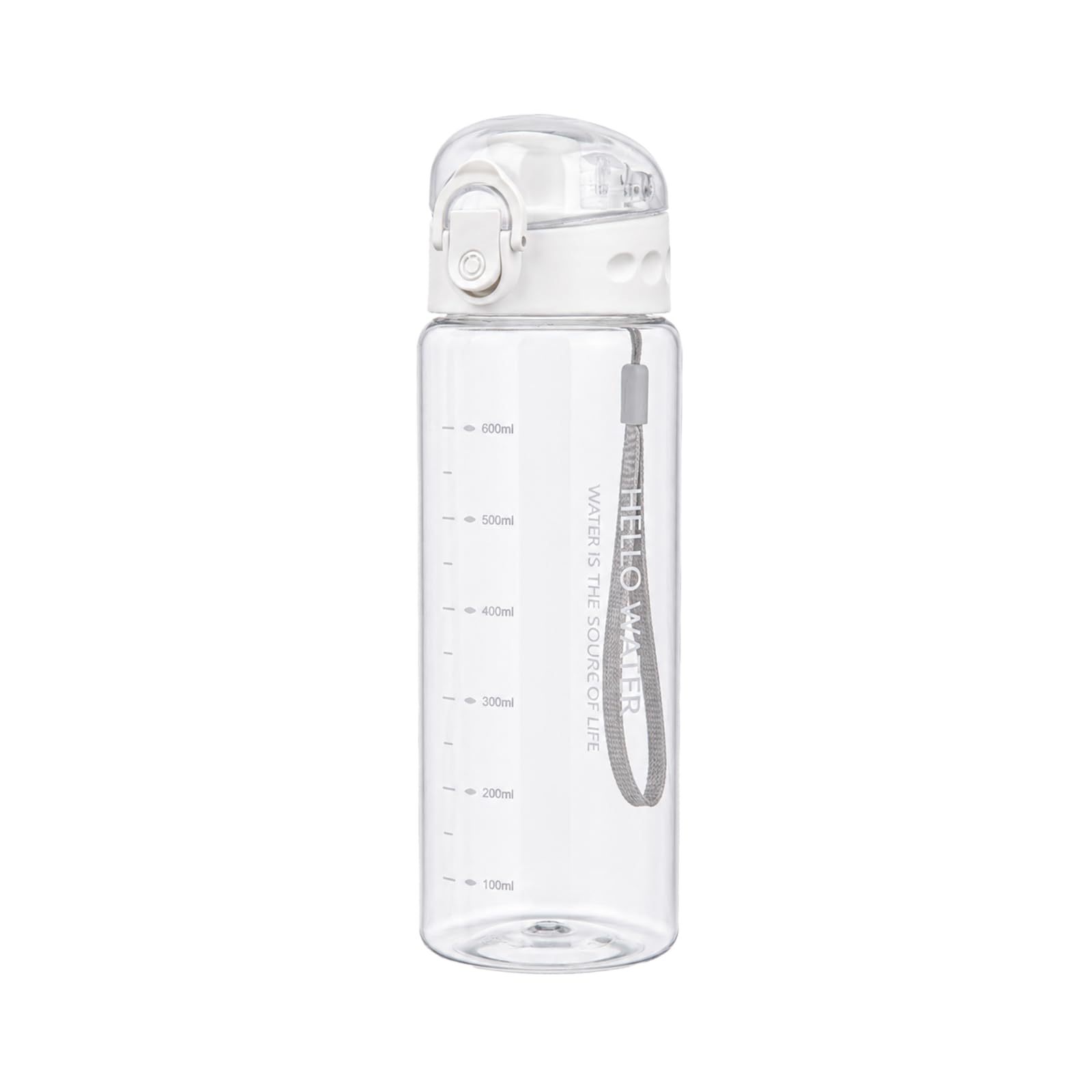 HVLVOYG Water Bottle 26oz, Durable and Leakproof Water Bottles with Time Marker, BPA Free, Wide Mouth with Easy Clean Brush for 