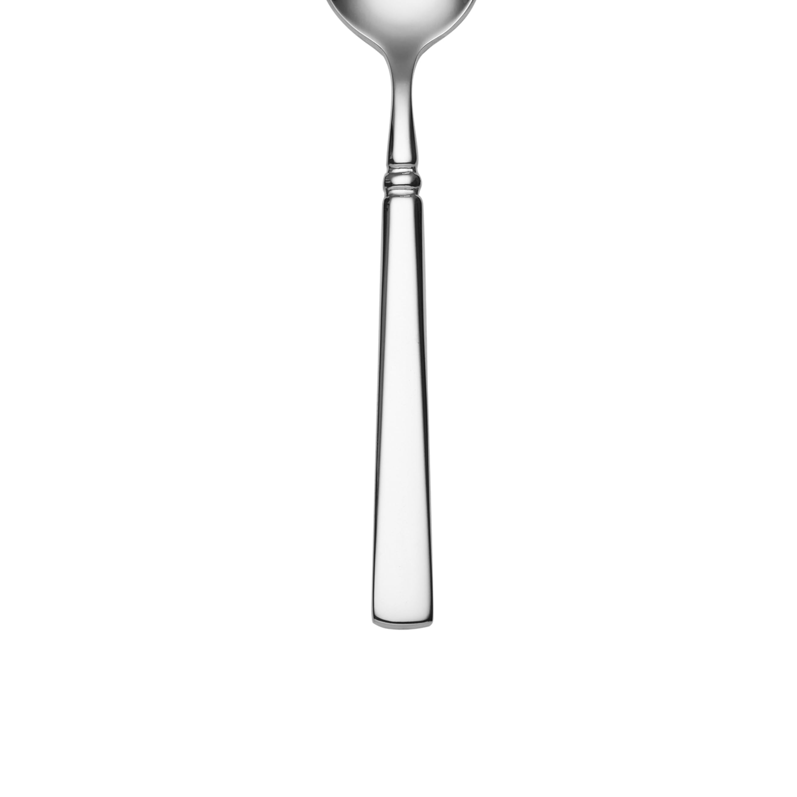 Oneida Easton Fine Flatware Teaspoons  Set of 4   18/10 Stainless Steel  Silverware Set  Dishwasher Safe