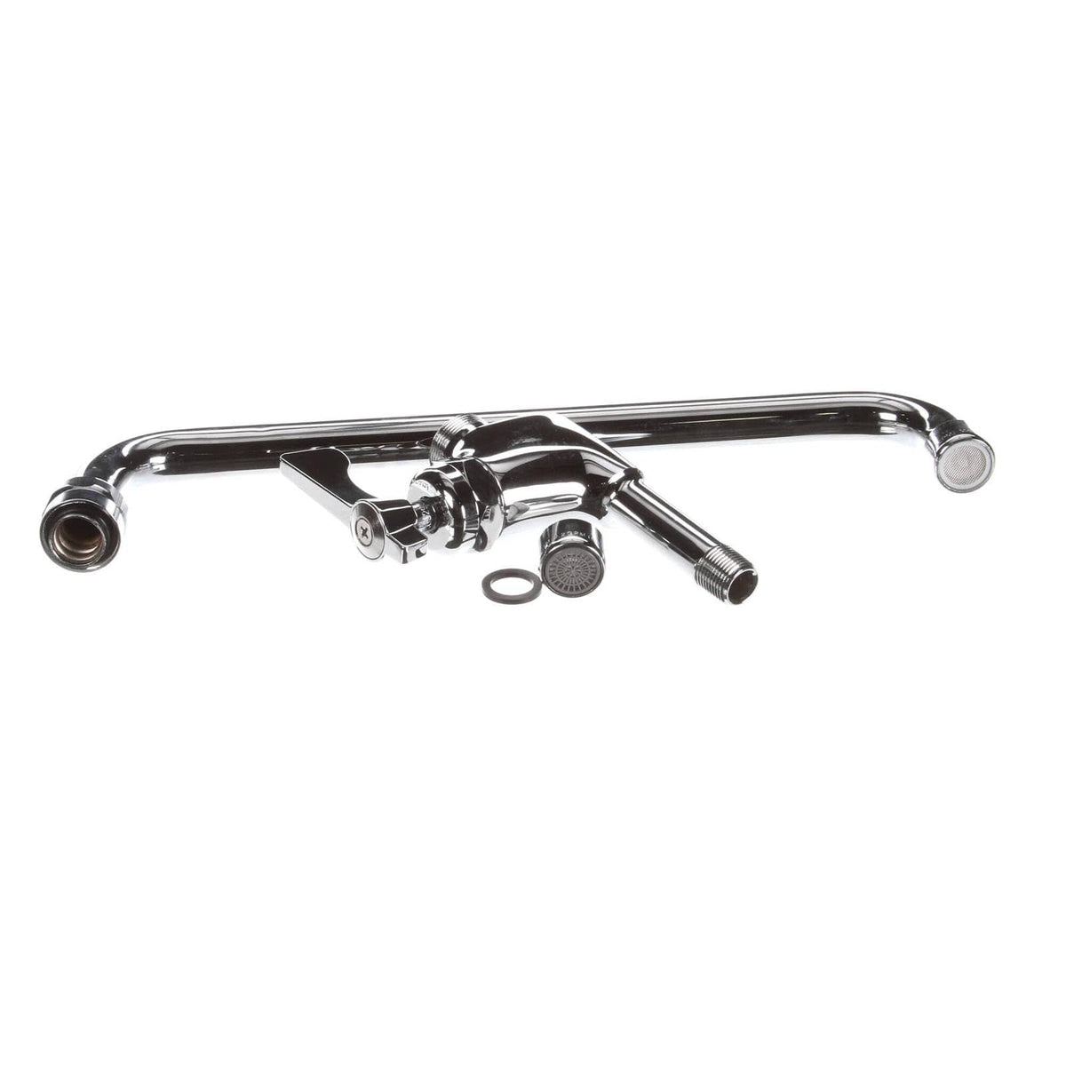Krowne 21-139L Add-On Deck Mount Faucet With 12-Inch Spout, Polished Stainless Steel, 1 Count