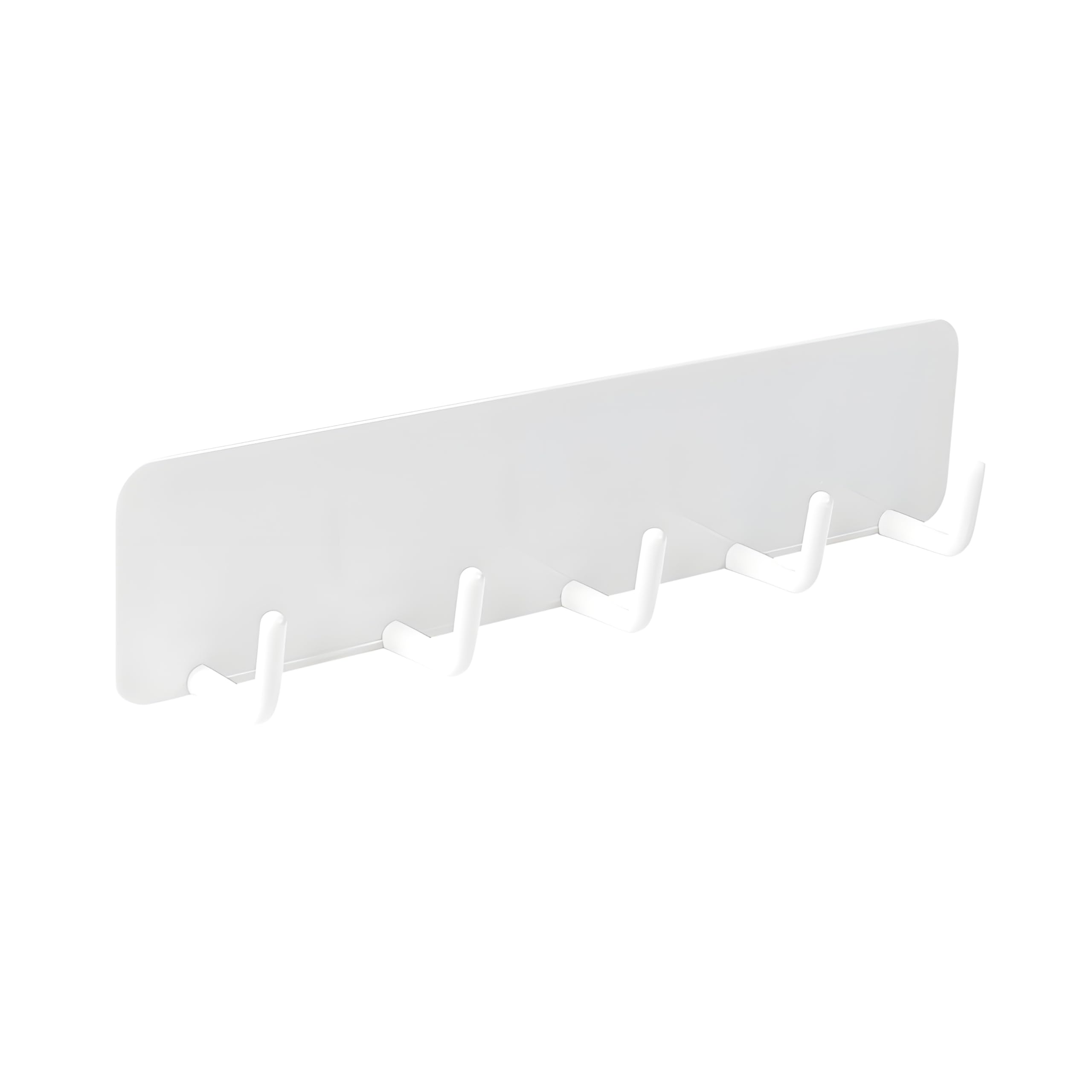 Kepzell Magnetic Key Holder for Fridge with 5 Hooks Strong Magnetic Key Hanger Hooks Organizer, Magnent Key Rack for Kitchen Met