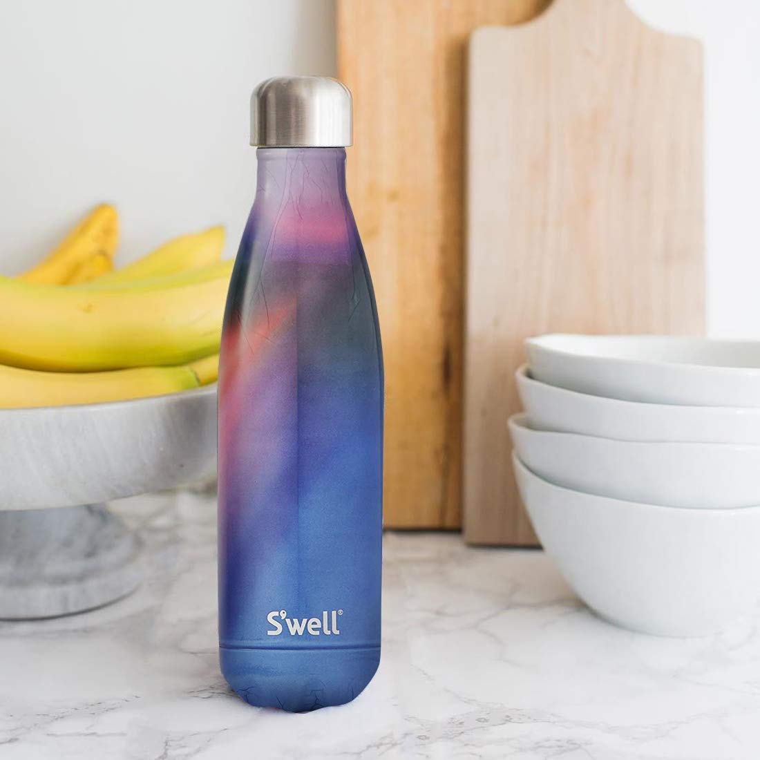 S'Well Stainless Steel Triple-Layered Vacuum-Insulated Containers Keeps Drinks Cold For 41 Hours And Hot For 18-With No Condensa