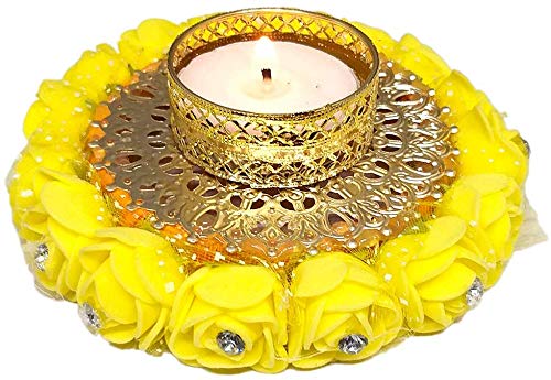 Pride Store Tealight Candle Holder for Home Decor, Diwali Gift, Candle Diya, Candle for Birthday, Diwali, Festival Decoration 3.