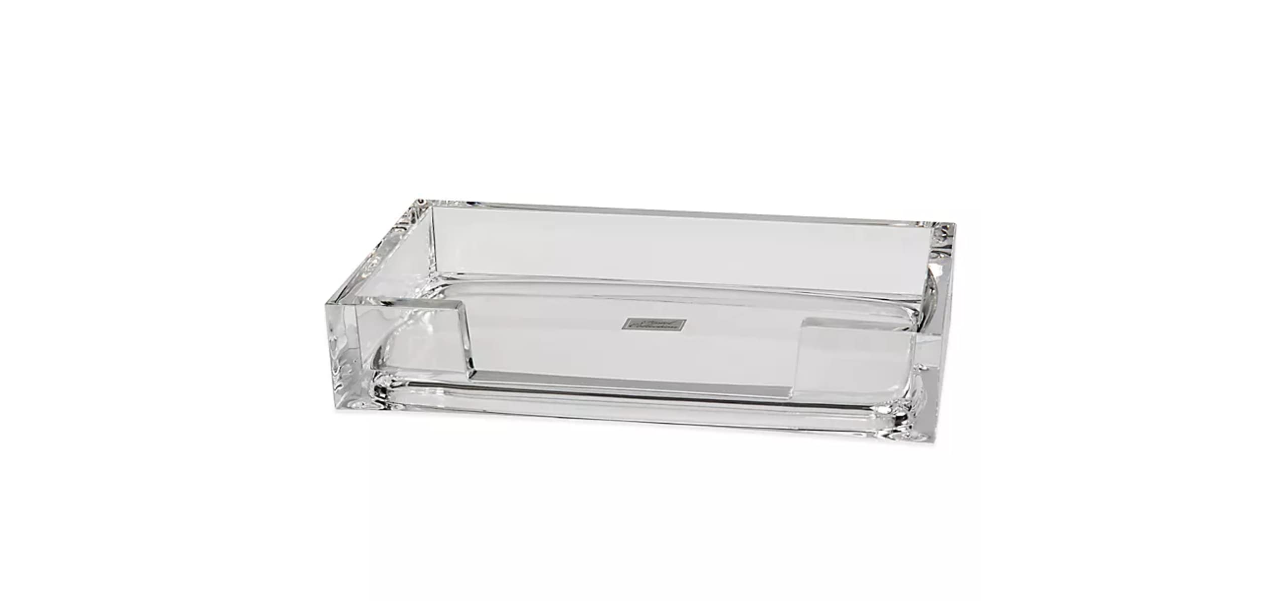 Collection Clear Creativeware Acrylic Hotel Guest Towel Holder