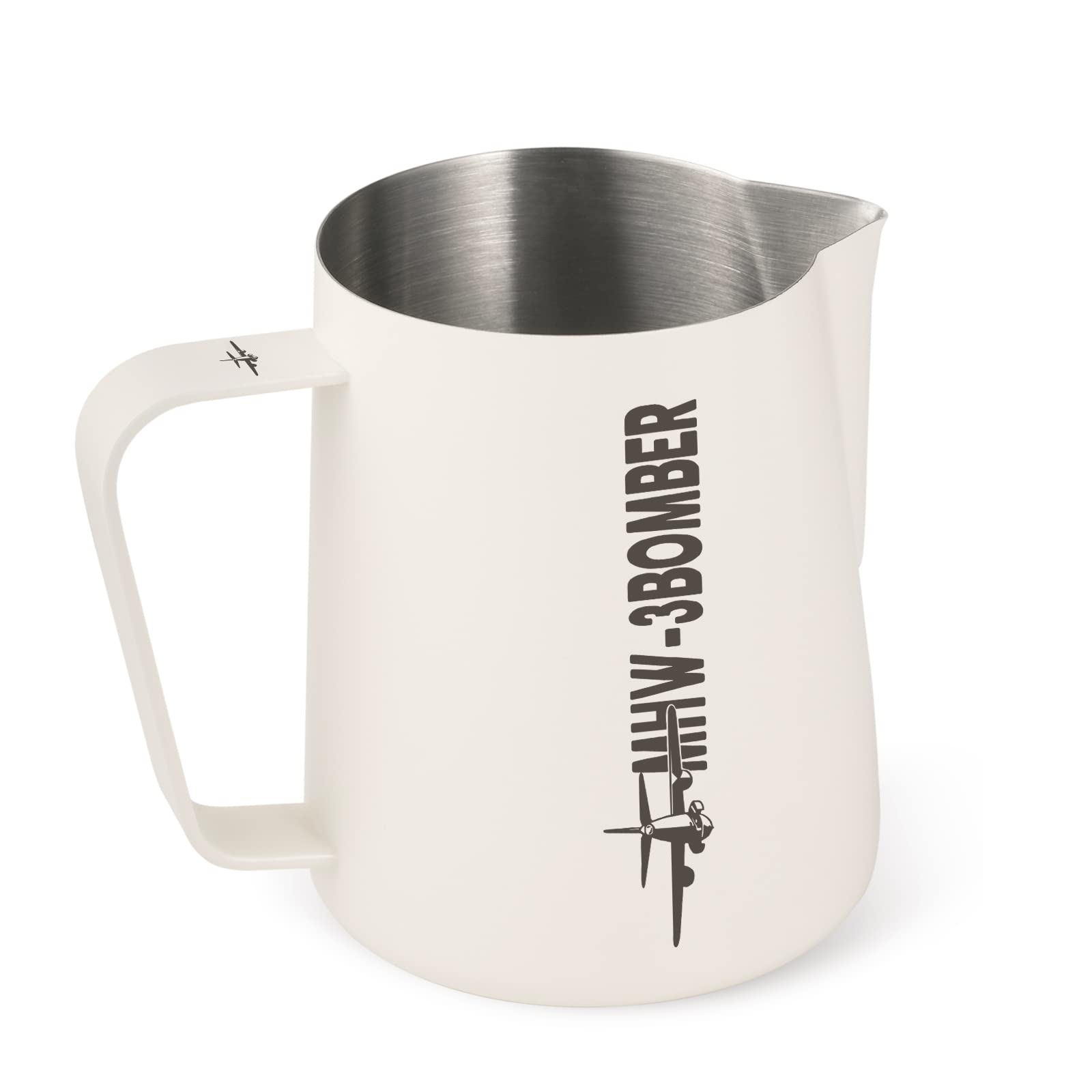 Mhw-3Bomber Milk Frothing Pitcher 20Oz/600Ml Espresso Steaming Pitchers Stainless Steel Milk Coffee Latte Art Jug Cup Premium Ba