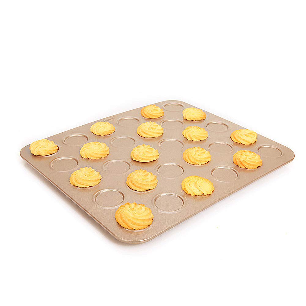 CANDeal NonStick HeavyGauge 30Holes Whoopie Pie Mould/Cookie Sheet/Macaron Baking Tray