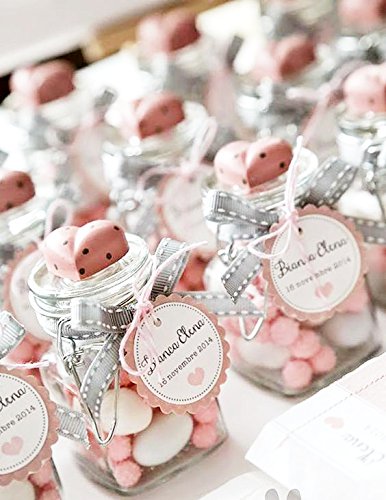 Charmed 3 Oz Airtight Square Spice Glass Jar With Leak Proof Rubber Gasket And Hinged Lid For Home (24)