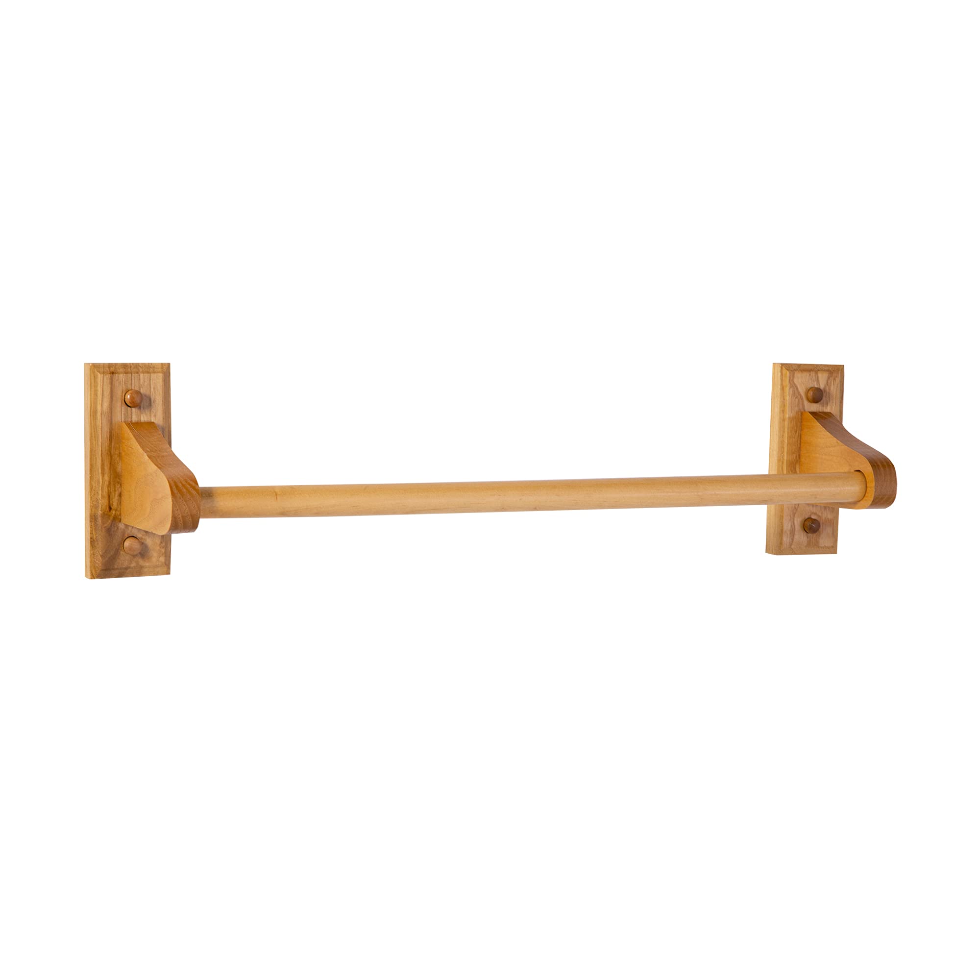 Design House 561183 Dalton Towel Bar 18''  Honey Oak
