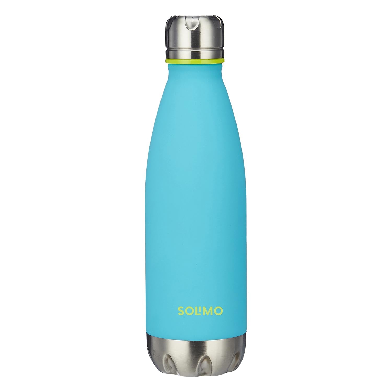 Amazon Brand - Solimo Stainless Steel Insulated Cola Bottle (500Ml) | Superior Durability | 100% Food-Safe | Leak Proof | Bpa-Fr